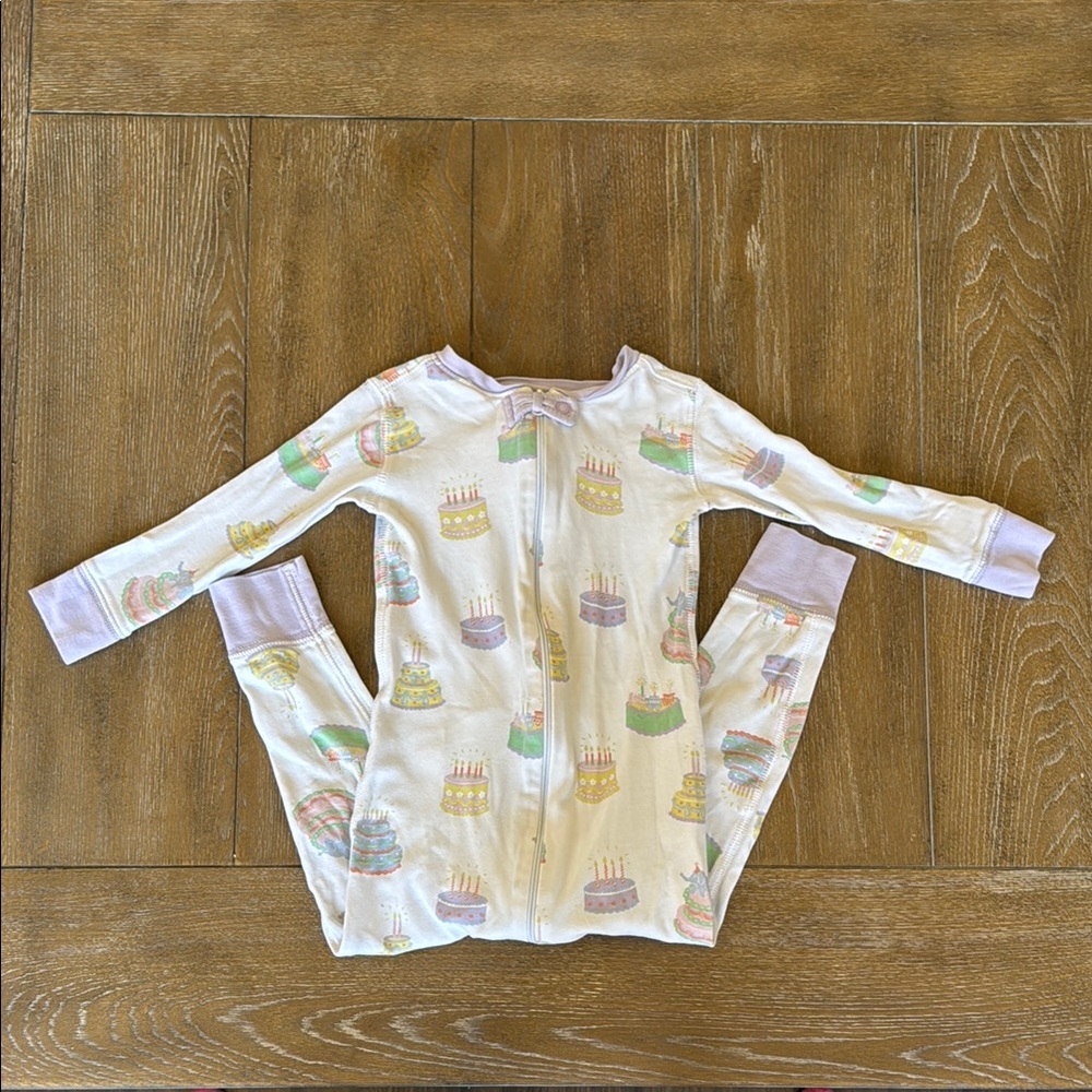 Colorful Cake Print Pajama Set